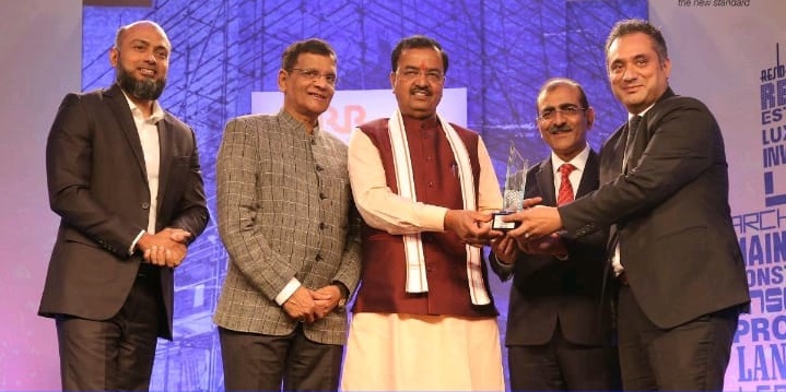 Ambience Creacions awarded Best Residential Project for Luxury Segment 2017-18